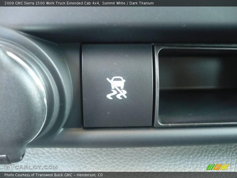 Summit White / Dark Titanium 2009 GMC Sierra 1500 Work Truck Extended Cab 4x4