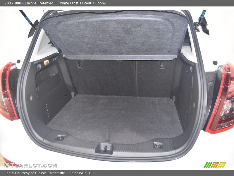 White Frost Tricoat / Ebony 2017 Buick Encore Preferred II