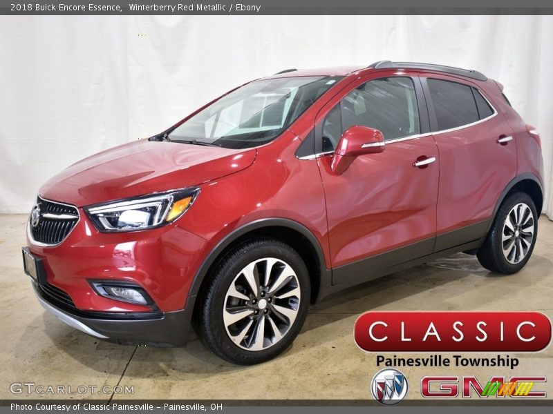 Winterberry Red Metallic / Ebony 2018 Buick Encore Essence