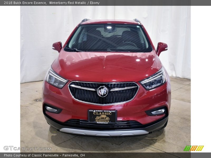 Winterberry Red Metallic / Ebony 2018 Buick Encore Essence