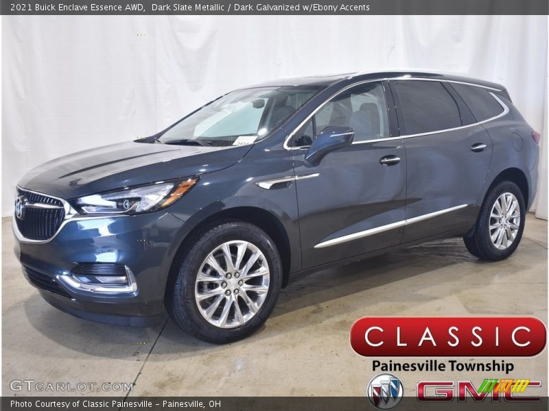 Dark Slate Metallic / Dark Galvanized w/Ebony Accents 2021 Buick Enclave Essence AWD