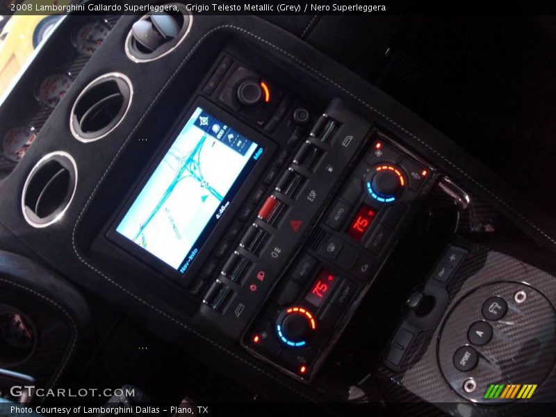 Controls of 2008 Gallardo Superleggera