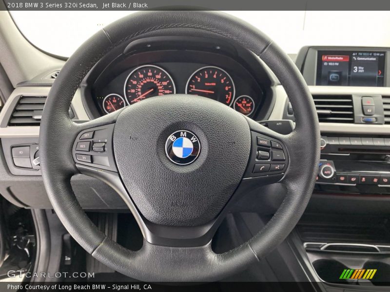Jet Black / Black 2018 BMW 3 Series 320i Sedan