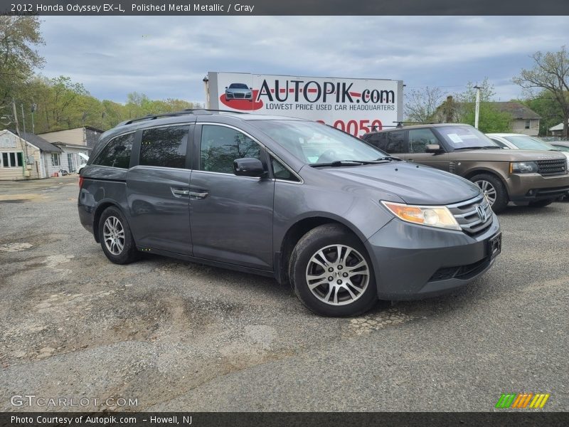 Polished Metal Metallic / Gray 2012 Honda Odyssey EX-L