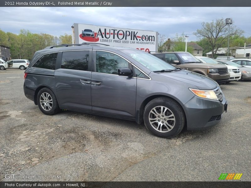 Polished Metal Metallic / Gray 2012 Honda Odyssey EX-L