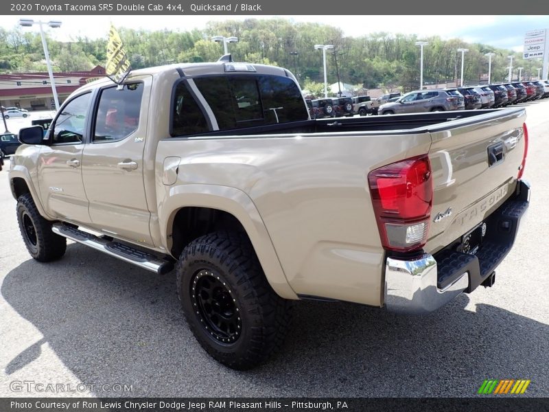 Quicksand / Black 2020 Toyota Tacoma SR5 Double Cab 4x4