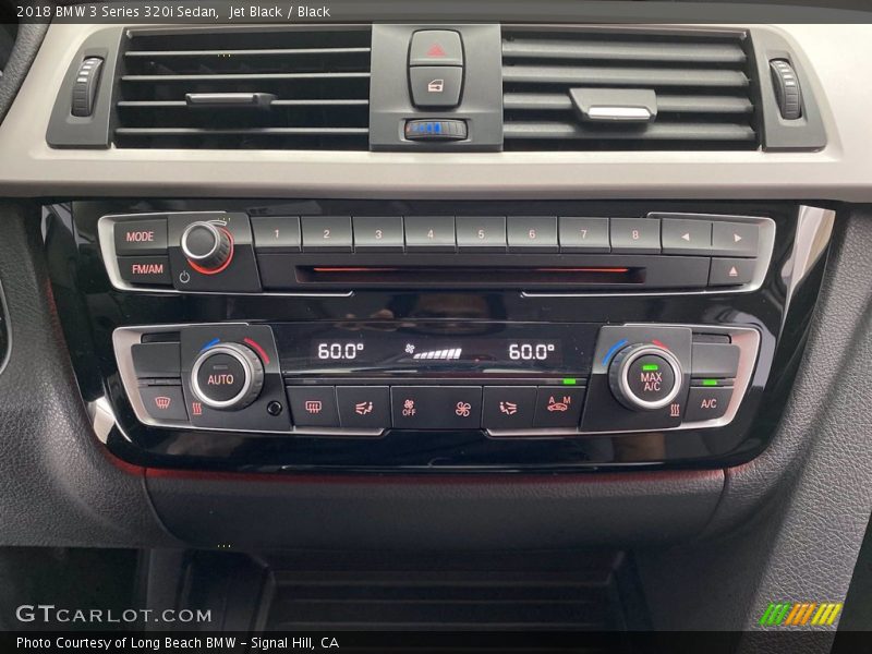 Jet Black / Black 2018 BMW 3 Series 320i Sedan