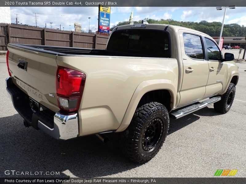 Quicksand / Black 2020 Toyota Tacoma SR5 Double Cab 4x4