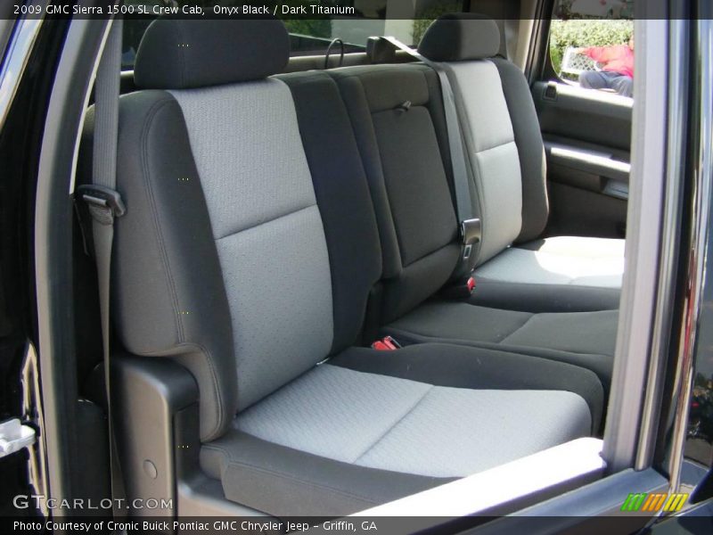 Onyx Black / Dark Titanium 2009 GMC Sierra 1500 SL Crew Cab