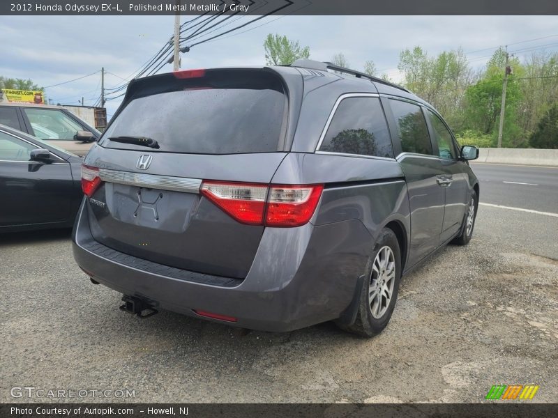 Polished Metal Metallic / Gray 2012 Honda Odyssey EX-L