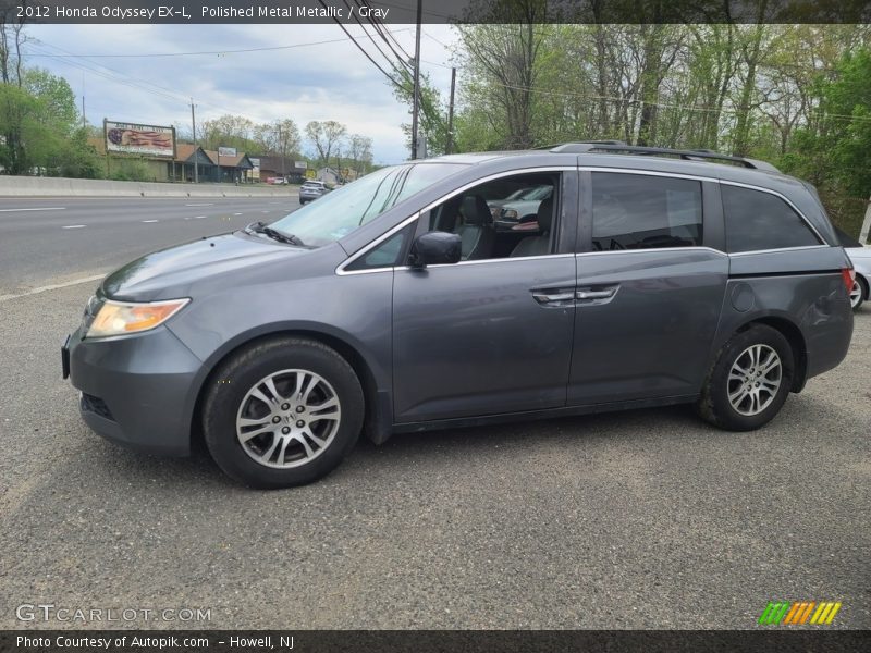 Polished Metal Metallic / Gray 2012 Honda Odyssey EX-L