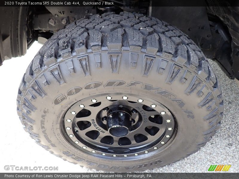 Quicksand / Black 2020 Toyota Tacoma SR5 Double Cab 4x4