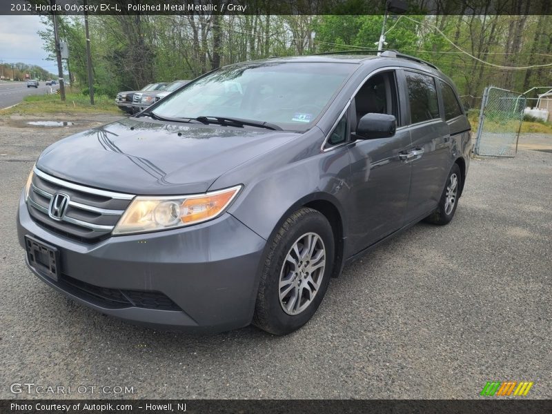 Polished Metal Metallic / Gray 2012 Honda Odyssey EX-L