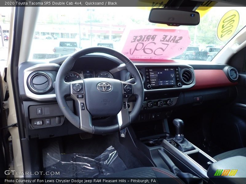 Quicksand / Black 2020 Toyota Tacoma SR5 Double Cab 4x4