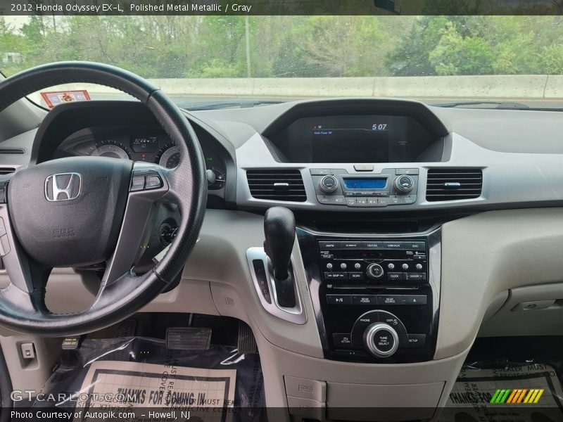 Polished Metal Metallic / Gray 2012 Honda Odyssey EX-L
