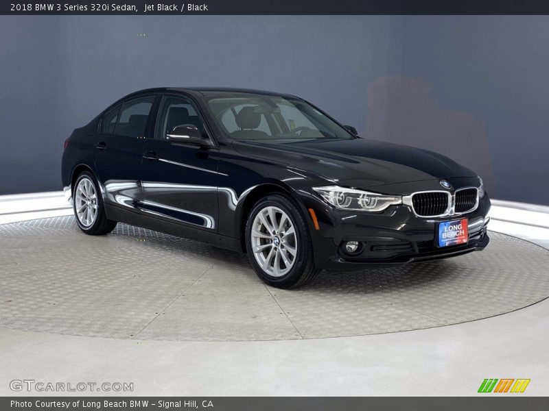 Jet Black / Black 2018 BMW 3 Series 320i Sedan