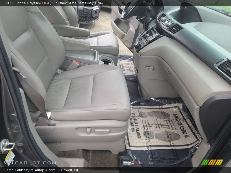 Polished Metal Metallic / Gray 2012 Honda Odyssey EX-L