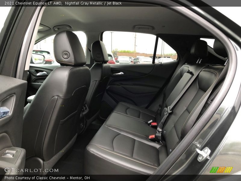 Nightfall Gray Metallic / Jet Black 2021 Chevrolet Equinox LT AWD