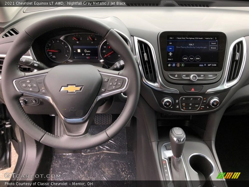 Dashboard of 2021 Equinox LT AWD