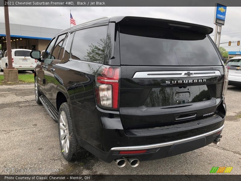 Black / Jet Black 2021 Chevrolet Suburban Premier 4WD