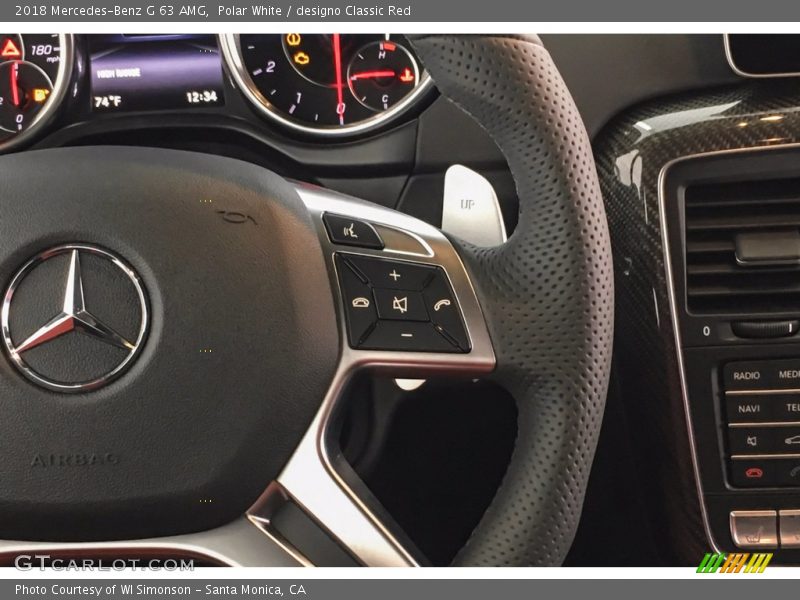  2018 G 63 AMG Steering Wheel