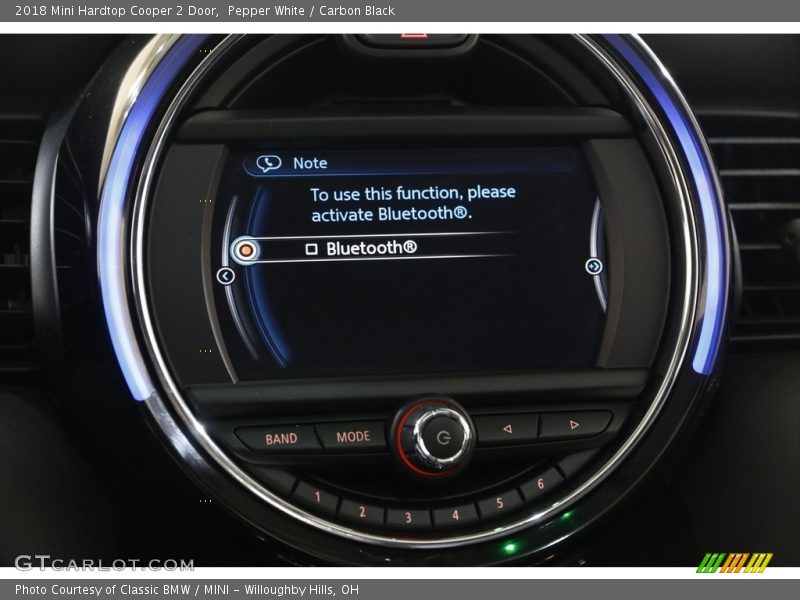 Pepper White / Carbon Black 2018 Mini Hardtop Cooper 2 Door
