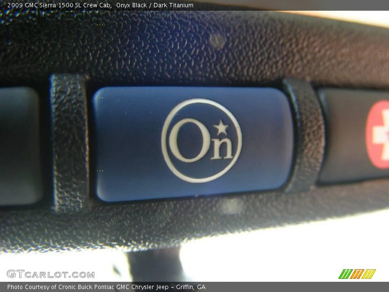 Onyx Black / Dark Titanium 2009 GMC Sierra 1500 SL Crew Cab