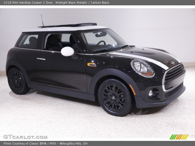 Midnight Black Metallic / Carbon Black 2018 Mini Hardtop Cooper 2 Door