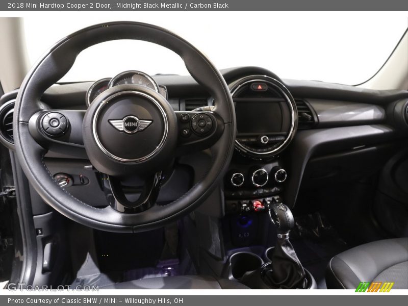 Midnight Black Metallic / Carbon Black 2018 Mini Hardtop Cooper 2 Door