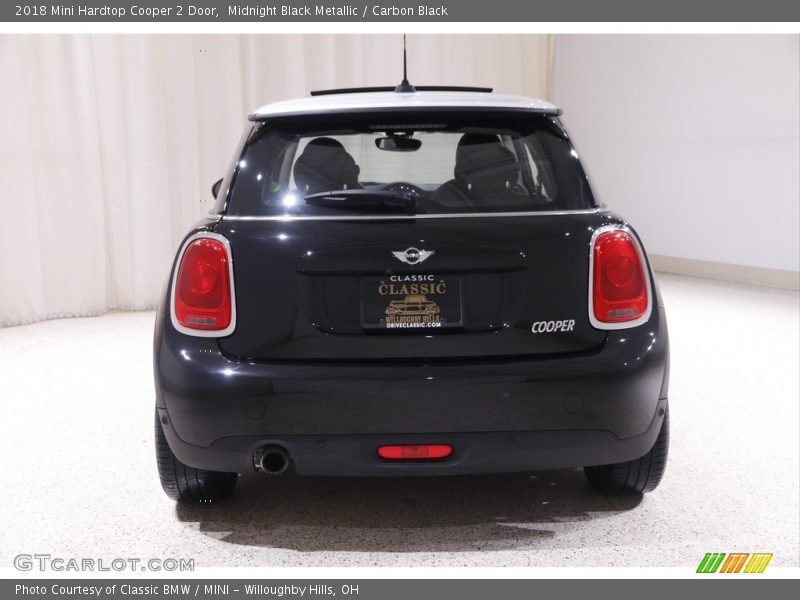 Midnight Black Metallic / Carbon Black 2018 Mini Hardtop Cooper 2 Door