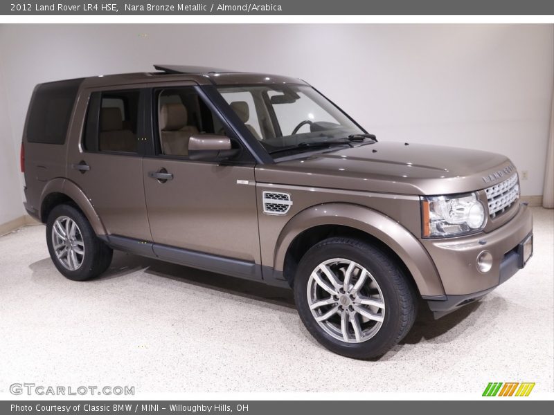 Nara Bronze Metallic / Almond/Arabica 2012 Land Rover LR4 HSE