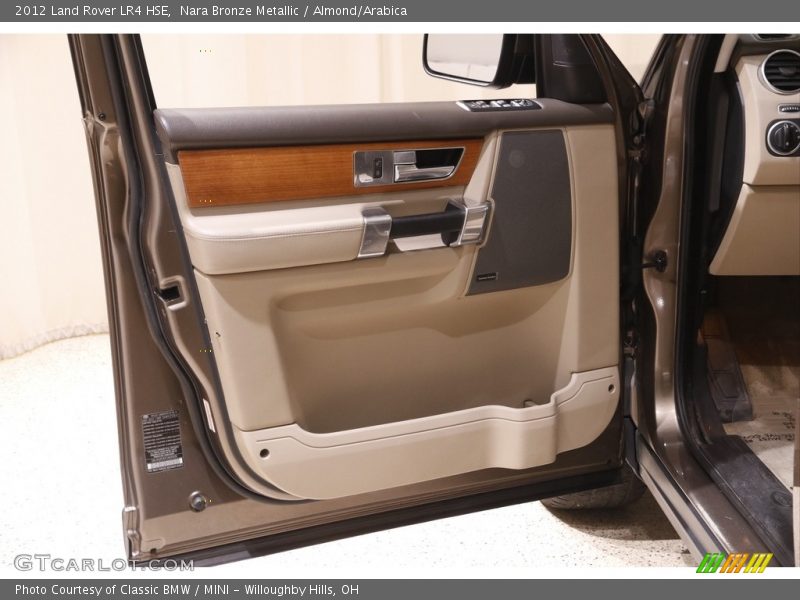 Nara Bronze Metallic / Almond/Arabica 2012 Land Rover LR4 HSE