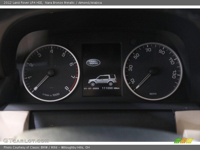 Nara Bronze Metallic / Almond/Arabica 2012 Land Rover LR4 HSE