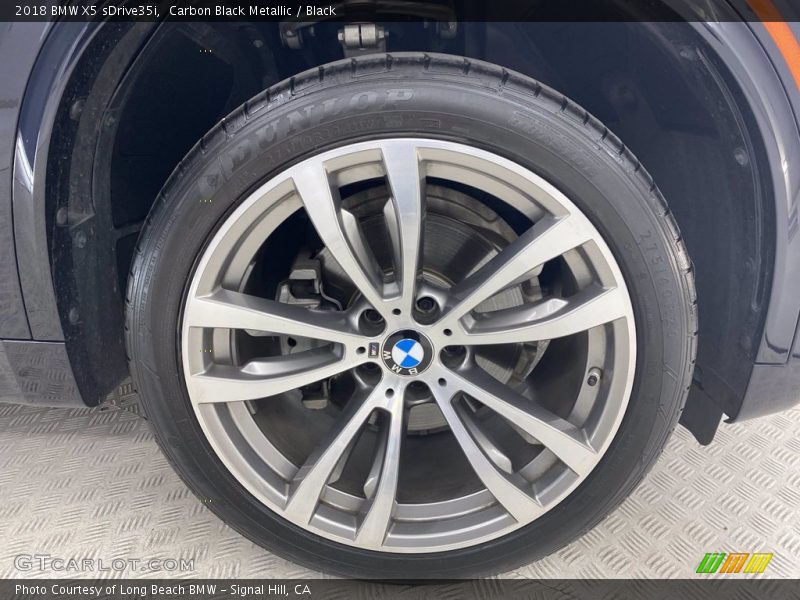 Carbon Black Metallic / Black 2018 BMW X5 sDrive35i