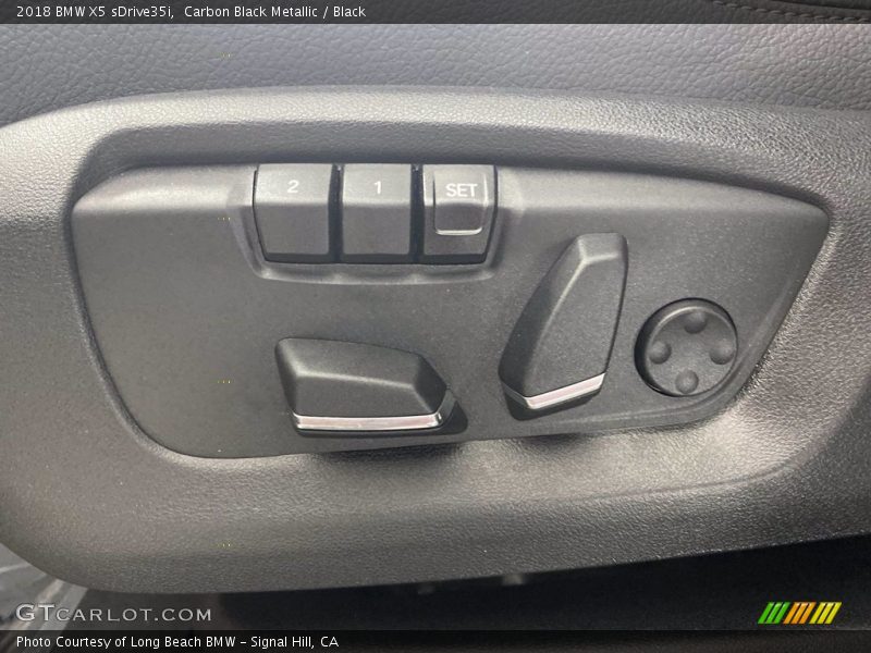 Carbon Black Metallic / Black 2018 BMW X5 sDrive35i