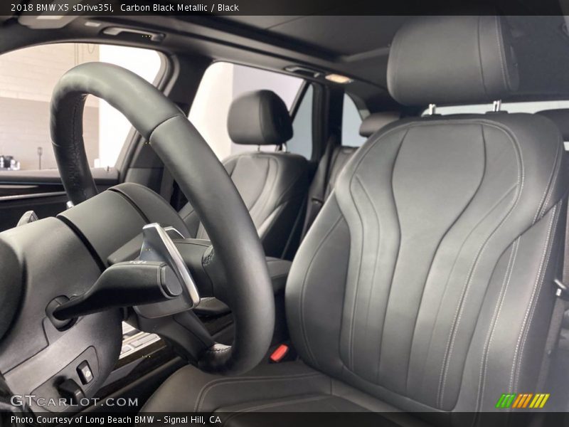 Carbon Black Metallic / Black 2018 BMW X5 sDrive35i