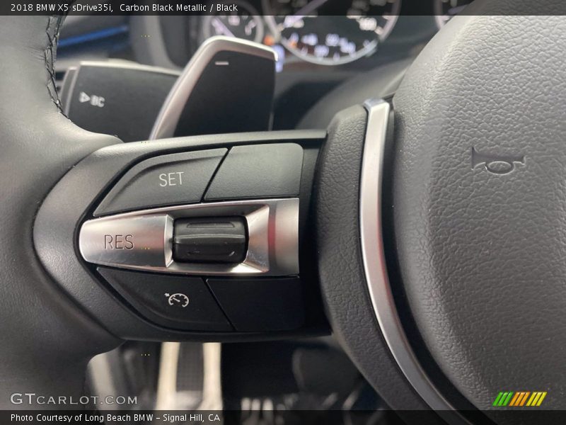 Carbon Black Metallic / Black 2018 BMW X5 sDrive35i
