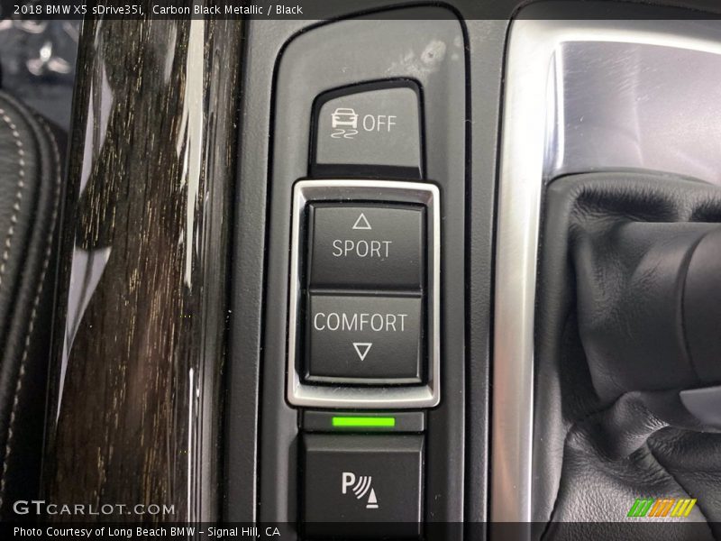 Carbon Black Metallic / Black 2018 BMW X5 sDrive35i