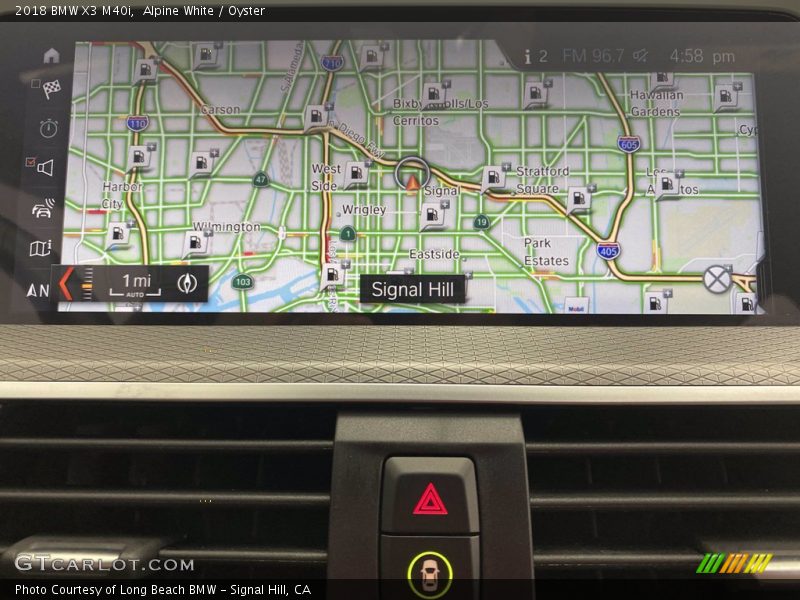 Alpine White / Oyster 2018 BMW X3 M40i