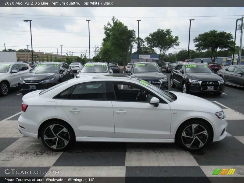  2020 A3 2.0 S Line Premium quattro Ibis White