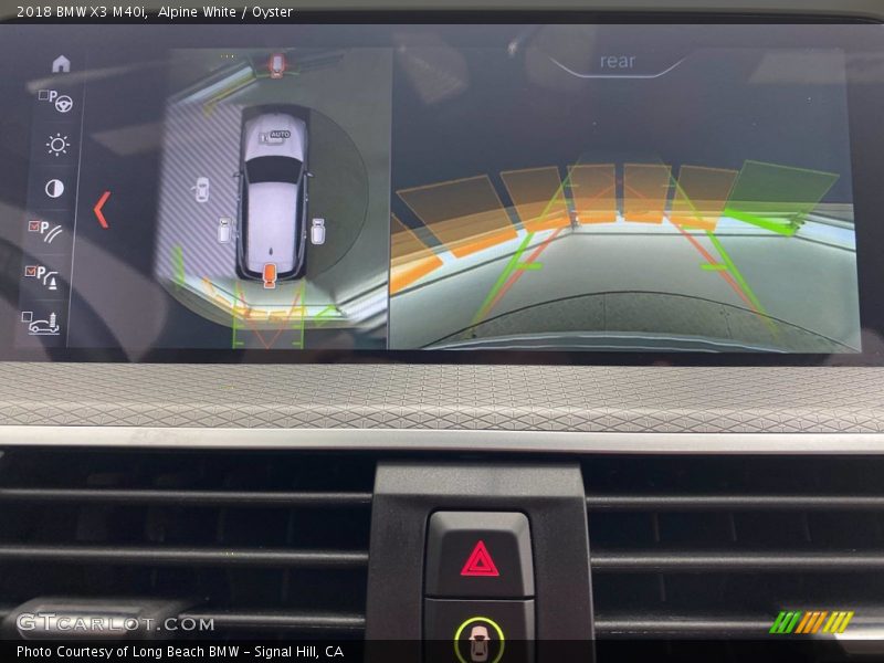 Alpine White / Oyster 2018 BMW X3 M40i