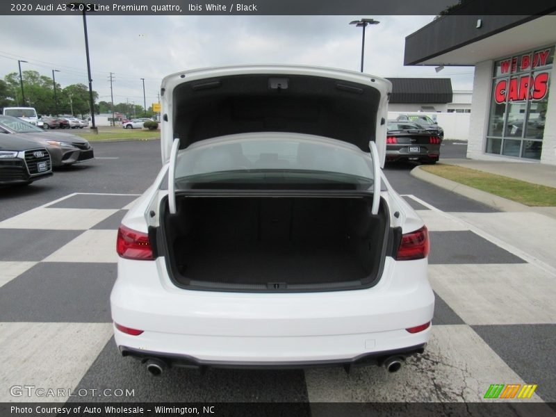 Ibis White / Black 2020 Audi A3 2.0 S Line Premium quattro