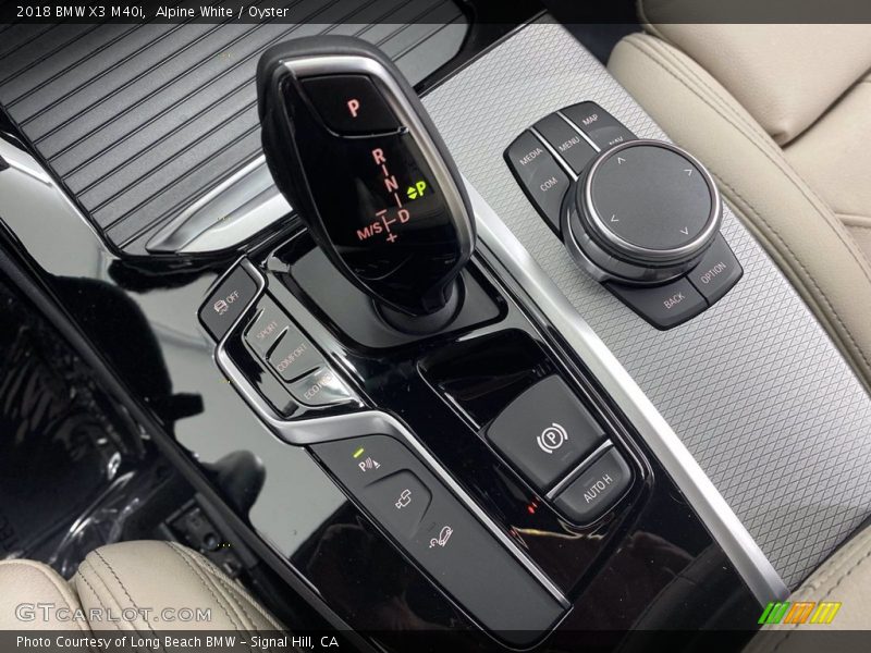 Alpine White / Oyster 2018 BMW X3 M40i