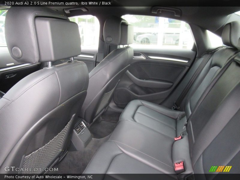 Rear Seat of 2020 A3 2.0 S Line Premium quattro