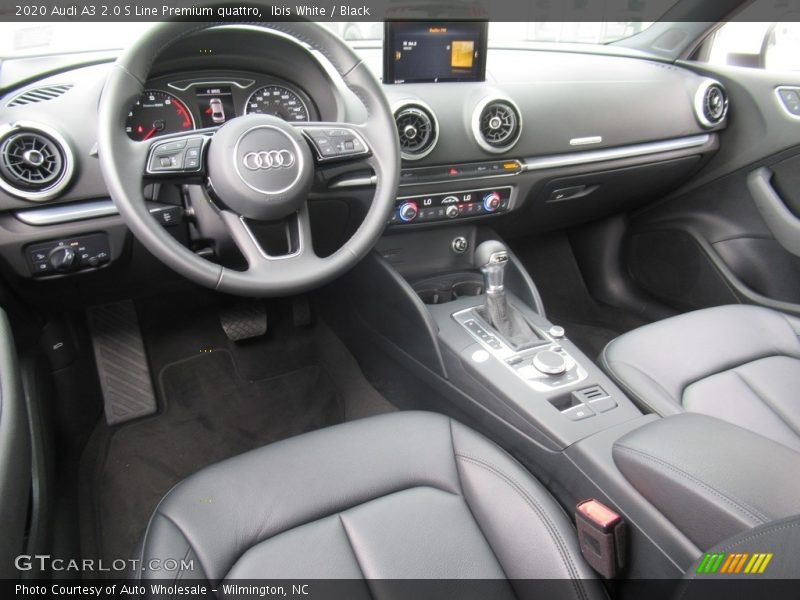  2020 A3 2.0 S Line Premium quattro Black Interior