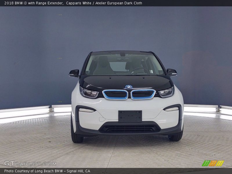 Capparis White / Atelier European Dark Cloth 2018 BMW i3 with Range Extender