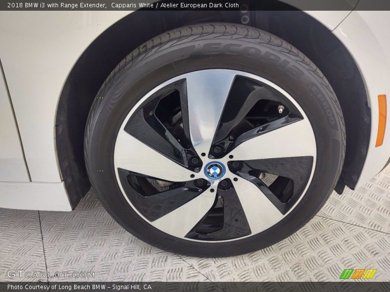 Capparis White / Atelier European Dark Cloth 2018 BMW i3 with Range Extender