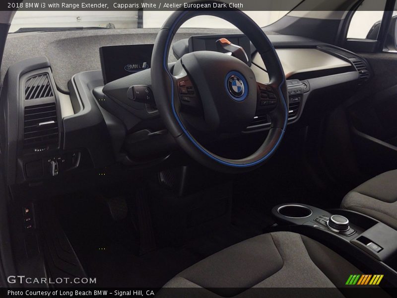 Capparis White / Atelier European Dark Cloth 2018 BMW i3 with Range Extender