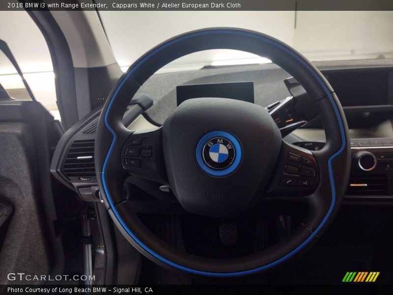 Capparis White / Atelier European Dark Cloth 2018 BMW i3 with Range Extender