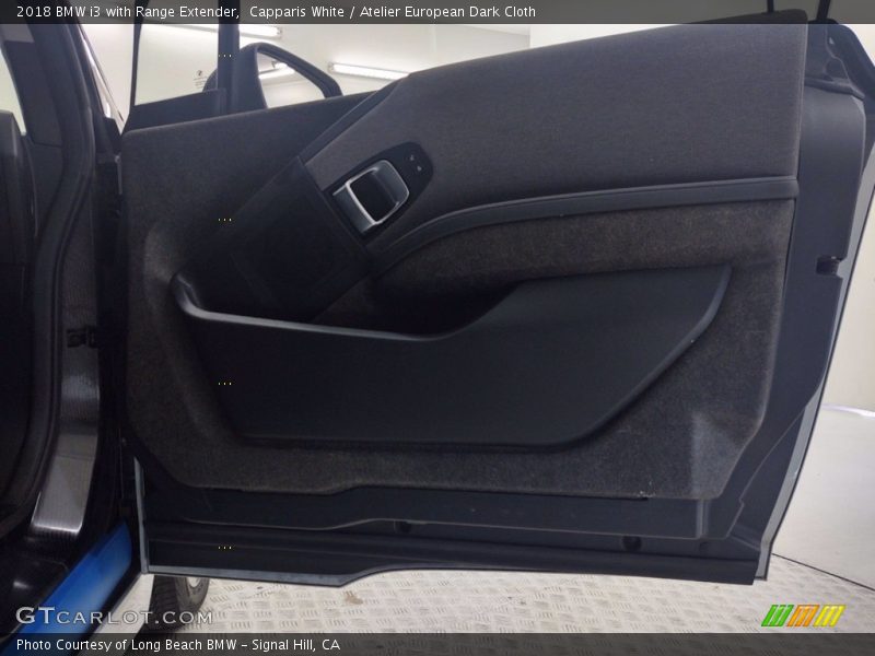 Capparis White / Atelier European Dark Cloth 2018 BMW i3 with Range Extender